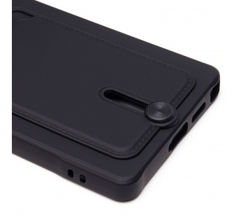 Чехол-накладка - SC304 с картхолдером для "Samsung Galaxy S25 Ultra" (black) (239044)#2098829