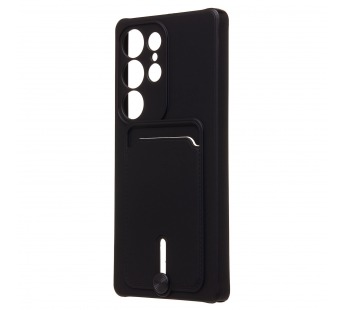 Чехол-накладка - SC304 с картхолдером для "Samsung Galaxy S25 Ultra" (black) (239044)#2083147
