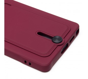 Чехол-накладка - SC304 с картхолдером для "Samsung Galaxy S25 Ultra" (bordo) (239045)#2098831