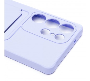 Чехол-накладка - SC304 с картхолдером для "Samsung Galaxy S25 Ultra" (light violet) (239046)#2098832