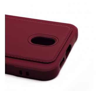 Чехол-накладка - SC304 с картхолдером для "Samsung Galaxy S25" (bordo) (239003)#2098837