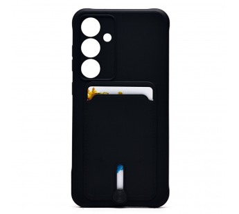 Чехол-накладка - SC304 с картхолдером для "Samsung Galaxy S25+" (black) (239023)#2082771