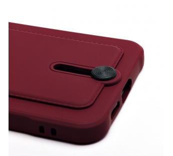 Чехол-накладка - SC304 с картхолдером для "Samsung Galaxy S25+" (bordo) (239024)#2098843
