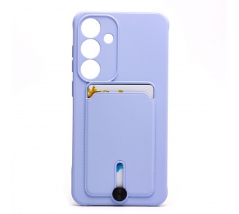 Чехол-накладка - SC304 с картхолдером для "Samsung Galaxy S25+" (light violet) (239025)#2083189
