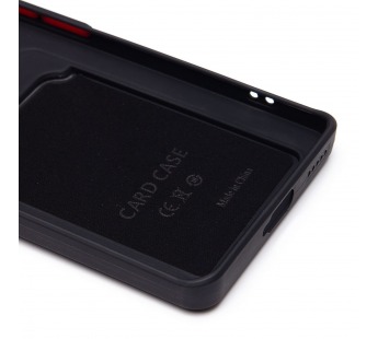 Чехол-накладка - SC337 с картхолдером для "Honor X9c" (black) (239129)#2083680