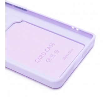 Чехол-накладка - SC337 с картхолдером для "Honor X9c" (light violet) (239131)#2083674