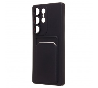 Чехол-накладка - SC337 с картхолдером для "Samsung Galaxy S25 Ultra" (black) (239047)#2083181