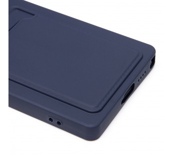 Чехол-накладка - SC337 с картхолдером для "Samsung Galaxy S25 Ultra" (dark blue) (239048)#2098849