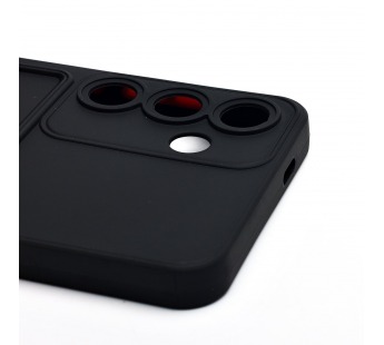 Чехол-накладка - SC337 с картхолдером для "Samsung Galaxy S25+" (black) (239026)#2098857