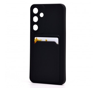 Чехол-накладка - SC337 с картхолдером для "Samsung Galaxy S25+" (black) (239026)#2083166