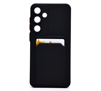 Чехол-накладка - SC337 с картхолдером для "Samsung Galaxy S25+" (black) (239026)#2083167