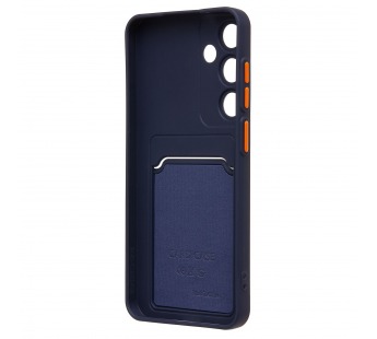 Чехол-накладка - SC337 с картхолдером для "Samsung Galaxy S25+" (dark blue) (239027)#2083199