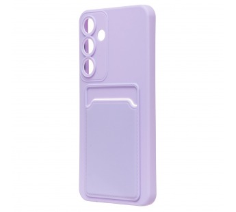 Чехол-накладка - SC337 с картхолдером для "Samsung Galaxy S25+" (light violet) (239028)#2083198