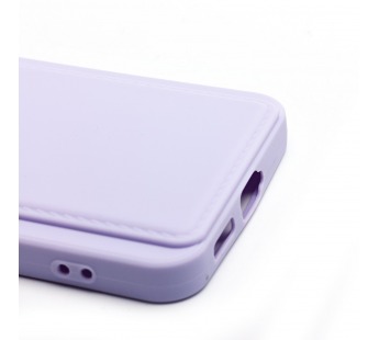 Чехол-накладка - SC337 с картхолдером для "Samsung Galaxy S25+" (light violet) (239028)#2098862