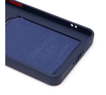 Чехол-накладка - SC337 с картхолдером для "Xiaomi Poco X7 Pro" (dark blue) (239088)#2083665