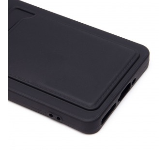 Чехол-накладка - SC337 с картхолдером для "Xiaomi Poco X7" (black) (239068)#2083660