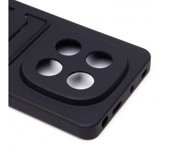 Чехол-накладка - SC337 с картхолдером для "Xiaomi Poco X7" (black) (239068)#2083661
