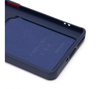 Чехол-накладка - SC337 с картхолдером для "Xiaomi Poco X7" (dark blue) (239069)#2083656