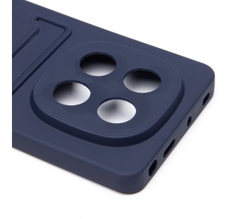 Чехол-накладка - SC337 с картхолдером для "Xiaomi Poco X7" (dark blue) (239069)#2083658