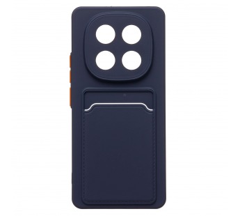 Чехол-накладка - SC337 с картхолдером для "Xiaomi Poco X7" (dark blue) (239069)#2083191