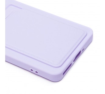 Чехол-накладка - SC337 с картхолдером для "Xiaomi Poco X7" (light violet) (239070)#2083655