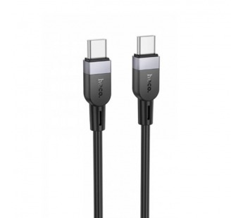 Кабель Type-C - Type-C HOCO X109 (60W/3А/1m/силиконовый) черный#2082544