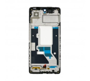 Рамка дисплея для Tecno Pova 6 4G (LI7) Черный (возможен дефект ЛКП)#2121366