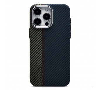 Чехол-накладка Luxo Creative PC для "Apple iPhone 15 Pro Max" (тех. уп.) (137) (dark blue/gr(239610)#2088528