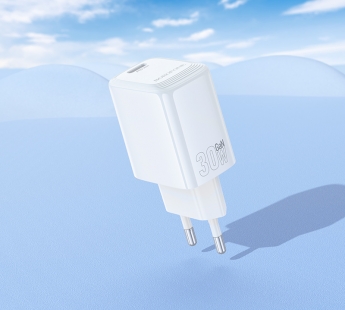 Адаптер сетевой BOROFONE BN28, PD30W Type-C, цвет белый#2082653