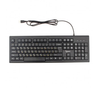 Клавиатура USB Gembird KB-8354U-BL мембранная, 104 клавиши, кабель 1.5м Black, шт#2082903