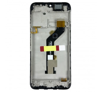 Дисплей для Tecno Spark 7 (KF6n) модуль с рамкой Черный - OR#2122441