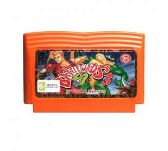 Картридж Dendy "Battletoads 3 Double Dragon"#2083485