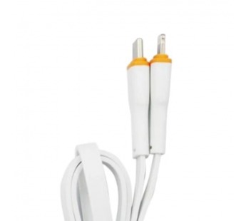 Кабель Type-C - Lightning Borofone BX118 (3A, 27W, PD, плоский) Белый#2088810