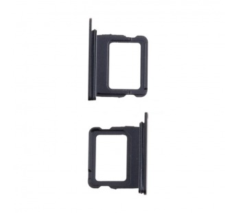 Держатель SIM для iPhone 16/16 Plus (1 Sim) (A3287/A3290 Черный#2088817