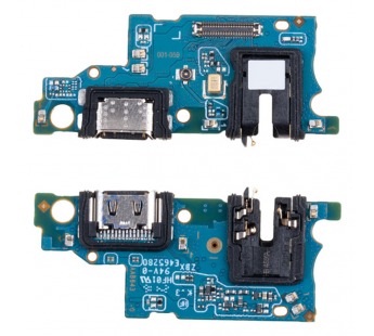 Шлейф для Realme C63 4G (RMX3939) плата системный разъем/разъем гарнитуры/микрофон - Премиум#2089383