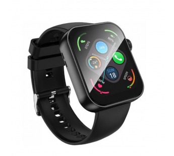 Умные часы BOROFONE BD13 (1.83"/190mAh/IP67GPS/Уведомления/Bluetooth) черные#2093897