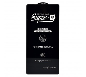 Защитное стекло Full Screen Brera 2,5D для "Samsung Galaxy S25 Ultra" (black) (239062)#2088680