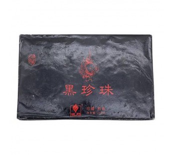 Чай Пуэр Шу 250гр 2018г Черная Жемчужина фабрика Гу И плита Черный#2085125