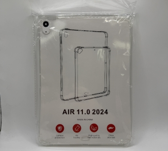 Чехол для iPad Air 11 (2024) прозрачный#2142807