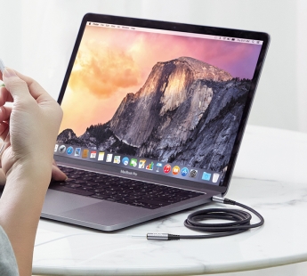 Аудиосоединитель Hoco UPA20 (3,5мм папа+3,5мм мама), 1м черный#2085181