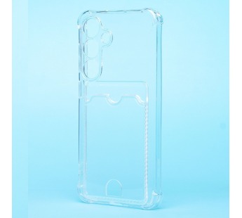 Чехол-накладка - SC276 с картхолдером для "Samsung Galaxy S24 FE" (transparent) (239527)#2086690