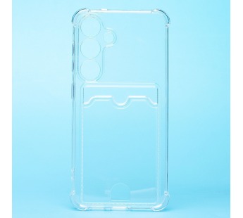 Чехол-накладка - SC276 с картхолдером для "Samsung Galaxy S24 FE" (transparent) (239527)#2086691