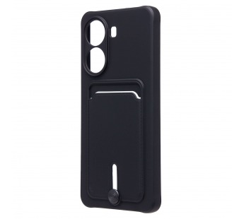 Чехол-накладка - SC304 с картхолдером для "Xiaomi Poco X7 Pro" (black) (239084)#2087001