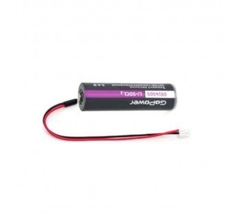 Элемент питания ER14505 PC1 Li-SOCl2 3.6V 2600mAh с коннектором 2.54мм Dupont GoPower#2085732