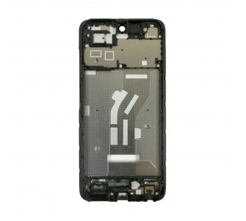 Рамка дисплея для Tecno Spark Go 1 (KL4) Черный (возможен дефект ЛКП)#2121358