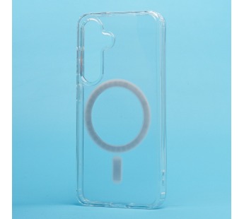 Чехол-накладка - SM006 SafeMag для "Samsung Galaxy S25" (прозрачный) (240110)#2098890