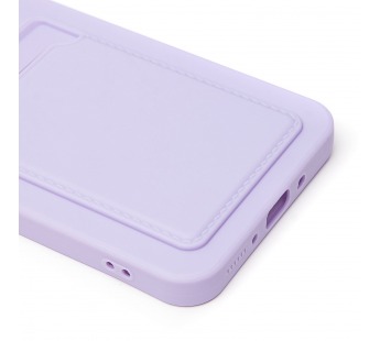 Чехол-накладка - SC337 с картхолдером для "Samsung Galaxy A26 5G" (light violet) (239385)#2103131