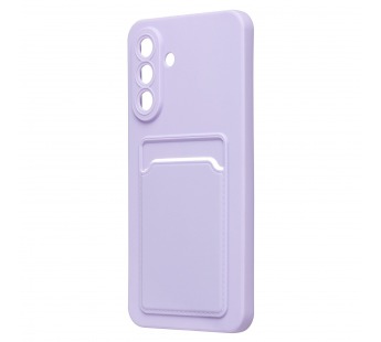 Чехол-накладка - SC337 с картхолдером для "Samsung Galaxy A36 5G" (light violet) (239407)#2088477