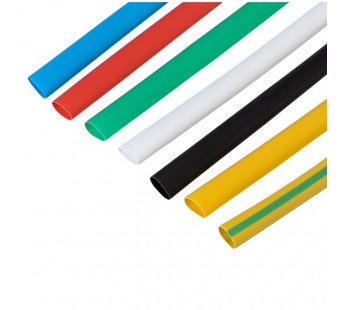 Набор термоусаживаемых трубок №15 ТУТ нг 6/3мм, 7 цветов (упак. 21 шт. по 10см) Rexant#2086669