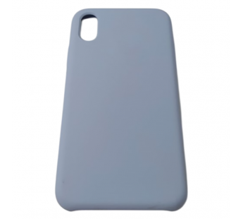 Чехол iPhone X/XS Silicone Case №05 (с Лого) в упаковке Лиловый#2087608